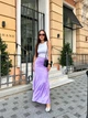 Жіноча шовкова максі спідниця Uaclothes 42-44 Фіолетовий (like37770-182011349) - изображение 2