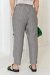 Жіночі лляні штани в смужку Uaclothes 58/60 Графітовий (like37730-181611373) - изображение 3
