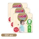 Детские подгузники-трусики 132 шт Goo.N Premium Soft размер 4(L) (9-14 кг) - изображение 1