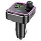 FM-модулятор Borofone BC53 PD20W+QC3.0 Black - зображення 2
