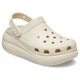 Крокси жіночі на платформі Crocs Classic Crush Bone 36 (EU 36-37) бежеві - изображение 7