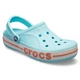 Крокси жіночі сабо Crocs Bayaband Ice Blue/Melon 39 (EU 39-40) блакитні - зображення 1
