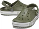 Крокси чоловічі сабо Crocs Bayaband Khaki 44 (EU 45-46) зелені - зображення 5