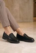 Лофери жіночі Fashion чорні демісезонні з екошкіри 347152_36 (23.5 см) - зображення 2