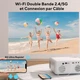 Проектор Akiyo O7 Full HD Wi-Fi Bluetooth (102205564) - Уцінка - зображення 4