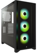 Корпус ПК Corsair iCUE 4000X RGB Tempered Glass Black b10 - изображение 3