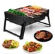 Складаний BBQ гриль Mensory Grill Portable 35 см – портативний мангал для пікніка, кемпінгу та відпочинку на природі - изображение 7