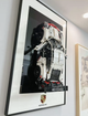 Рамка на стіну для конструктора Порше 80x50 см Арт тримач LEGO Technic (42096) Porsche 911 RSR - изображение 4