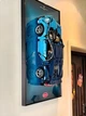 Рамка на стіну для конструктора 80x50 см Арт тримач LEGO Technic Bugatti Chiron (42083) Бугатті Широн - зображення 2