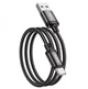 Кабель Hoco X89 Wind USB to Type-C 1м Чорний - зображення 1