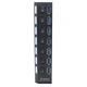 USB 3.0 Hub 7-портовий хаб до 5 Гбіт/с - зображення 1