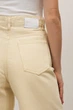 ДЖИНСИ WIDE LEG СВІТЛО-ЖОВТИЙ З ШВАМИ WL 592 2603104006736 36 Світло-жовтий - изображение 5