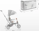 Триколісний велосипед Toyz Faro 3 в 1 Сірий (5908310397313) - зображення 4