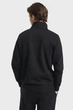 Чоловіча чорна спортивна кофта REG SHIELD HALF ZIP Gant S 2008005 - изображение 3