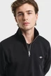 Чоловіча чорна спортивна кофта REG SHIELD HALF ZIP Gant S 2008005 - изображение 4