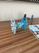 Збірна модель-конструктор зоряний винищувач TIE Fighter у святковому дизайні сніжинка. Aivory - изображение 4