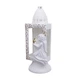 Лампадка капличка средняя белая с ангелом Glass Art 33ч - изображение 2