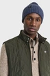 Чоловіча синя вовняна шапка WOOL BLEND MOULINE BEANIE Gant OS 9910045 - изображение 2