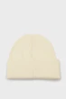 Жіноча біла вовняна шапка WOOL RIBBED BEANIE Gant OS 4910037 - изображение 3