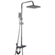 Душевая система Globus Lux Gamma GLGM-3002 с тропическим душем, латунь, хром - изображение 1