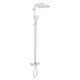 Душова система Grohe Tempesta Cube 250 з термостатом, метал, хром (26691001) - зображення 1