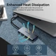 Док-станція USB3.0 Type-C --> HDMI 4K30Hz/TF/3xUSB-A 3.0, 0.15м 6-in-1 Vention - изображение 7