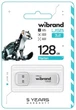 Флеш накопитель USB 128Gb Wibrand Marten, White, USB 3.2 Gen 1 (WI3.2/MA128P10W) - изображение 2