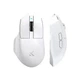 Геймерська акумуляторна бездротова (Bluetooth + 2,4G) миша MCHOSE G7 Max, PixArt PAW3395 , 26000DPI, White/Білий - зображення 1