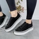 Женские кеды низкие ITstyle замшевые Черные 38 24.5 см (5053/39W) - изображение 8