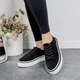 Женские кеды низкие ITstyle замшевые Черные 38 24.5 см (5053/39W) - изображение 9