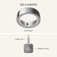 Розумне кільце Oura Ring 4 Silver (Size 7) - зображення 5