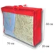 Сумка для одеяла L ORGANIZE HS-L-red красный - изображение 2