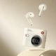 Бездротові Bluetooth навушники Remax W33 CozyBuds |Bluetooth 5.4, 30/360mAh, до 4 годин роботи, вбудований мікрофон, швидка зарядка, сенсорне керування, LED-дисплей| Білий - зображення 3