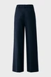 Жіночі темно-сині лляні брюки Wide leg linen pants Mexx 36 MF007000151W - изображение 6