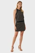 Жіноча жакардова спідниця з візерунком Jacquard geo mini skirt Mexx M MF007403051W - зображення 2