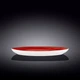 Блюдо камень Wilmax Spiral Red WL-669242 / A (33см/700мл) - изображение 2