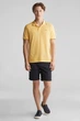 Чоловіче жовте поло TIPPING SS PIQUE POLO Gant M 2062034 - изображение 2