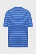 Чоловіче синє поло у смужку STRIPED Gant XXL 2014026 - изображение 2