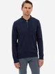 Поло длинное мужское Pierre Cardin G021SZ0TK-000-2316814(Açık Lacivert) L Темно-синее (8683859241347) - изображение 1