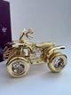 Фигурка с камнями Swarovski Квадроцикл 10х7 см 160428 - изображение 1