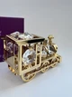Фігурка з камінням Swarovski Паротяг 8,5х5 см 160917 - зображення 4
