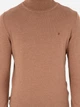 Гольф-водолазка мужская Pierre Cardin G021SZ0TK-000-2028197(Camel Melanj) M Светло-коричневая (8683857742365) - изображение 6