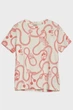 Жіноча біла футболка з візерунком REG SAILING PRINT SS T-SHIRT Gant S 4200587 - изображение 6