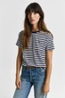 Жіноча футболка у смужку REG STRIPED SHIELD Gant XL 4200564 - изображение 1