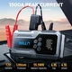 Пусковий автомобільний пристрій Jump Starter UTRAI Jstar 9 1500 А 15000 мАг компресор 150 PSI чорний пластиковий корпус - зображення 3
