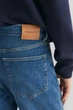 Чоловічі сині джинси EXTRA SLIM ACTIVE RECOVER Gant 32-34 1000264 - изображение 6