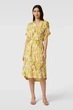 Жіноча жовта сукня з візерунком RELAXED IRIS PRINT CAFTAN Gant 40 4503242 - изображение 1