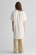 Жіноча біла лляна сукня REL SS LINEN CAFTAN Gant 38 4503318 - изображение 2