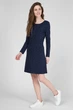 Жіноча темно-синя сукня Gant L 4204349 - изображение 2