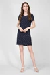 Жіноче темно-синє плаття з візерунком CLASSIC SHIFT MICRO PRINT Gant 36 4501069 - зображення 5